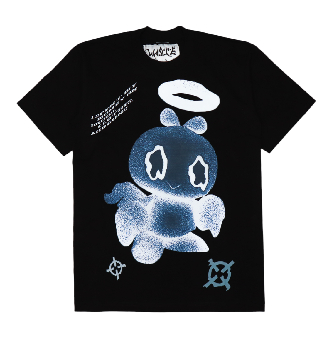 Nuumy Black Tshirt (Wasteworld x Nyla Nune Collab)
