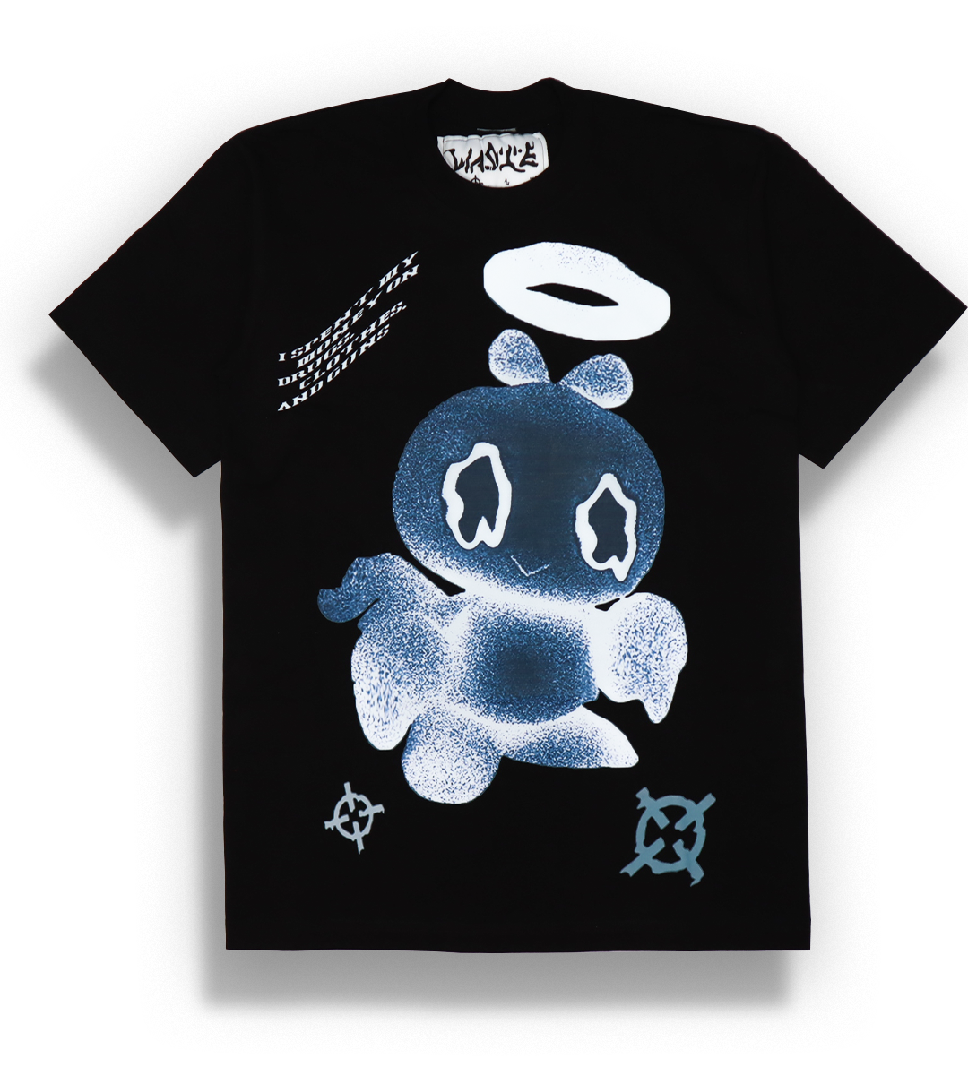 Nuumy Black Tshirt (Wasteworld x Nyla Nune Collab)